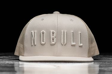 Nobull Flat-Brim Trucker Women's Hats Brown | Australia (ZL7896)